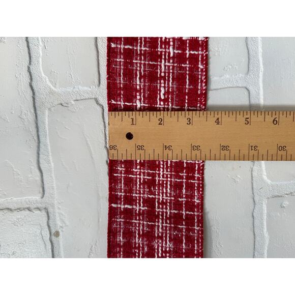 Christmas Holiday Card Holder Black Wooden Topper Gold Tree Red Ribbon - Picture 6 of 6